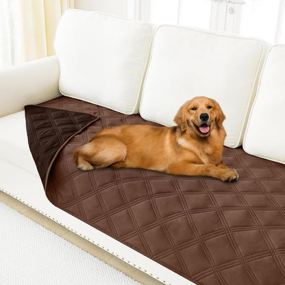 Smiry Waterproof Dog Bed Cover Blanket, Reversible Pet Blanket | Soft Reversible, Washable Leakproof Cats Dogs Couch Cover for Sofa, Couch, Furniture (30X70 Inch)16