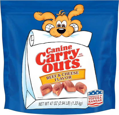 Canine Carry Outs Beef Flavor Dog Treats, 47 Ounce Bag18