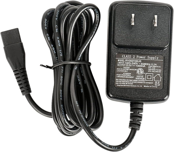 Oneisall Low Noise Dog Clippers Replacement Charger Charging Cord for 26225202-003DE/P2/X3//X2/C61/N6/A11/K52NTS/X2N51