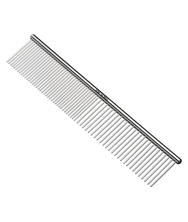 Andis 68550 Stainless Steel Pet Dematting Comb, 7.5In | Removes Knots, Mats & Loose Hair, Compact Size for Precision, Dog Grooming Brush Accessory1