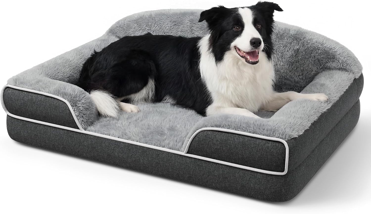 orthopedic-dog-bed-for-extra-large-dogs-45x30-xl-dog-couch-bed-egg-crate-foam-for-pressure-relief-cozy-bolster-sofa-design-waterproof-removable-washable-cover-non-slip-bottom-light-grey