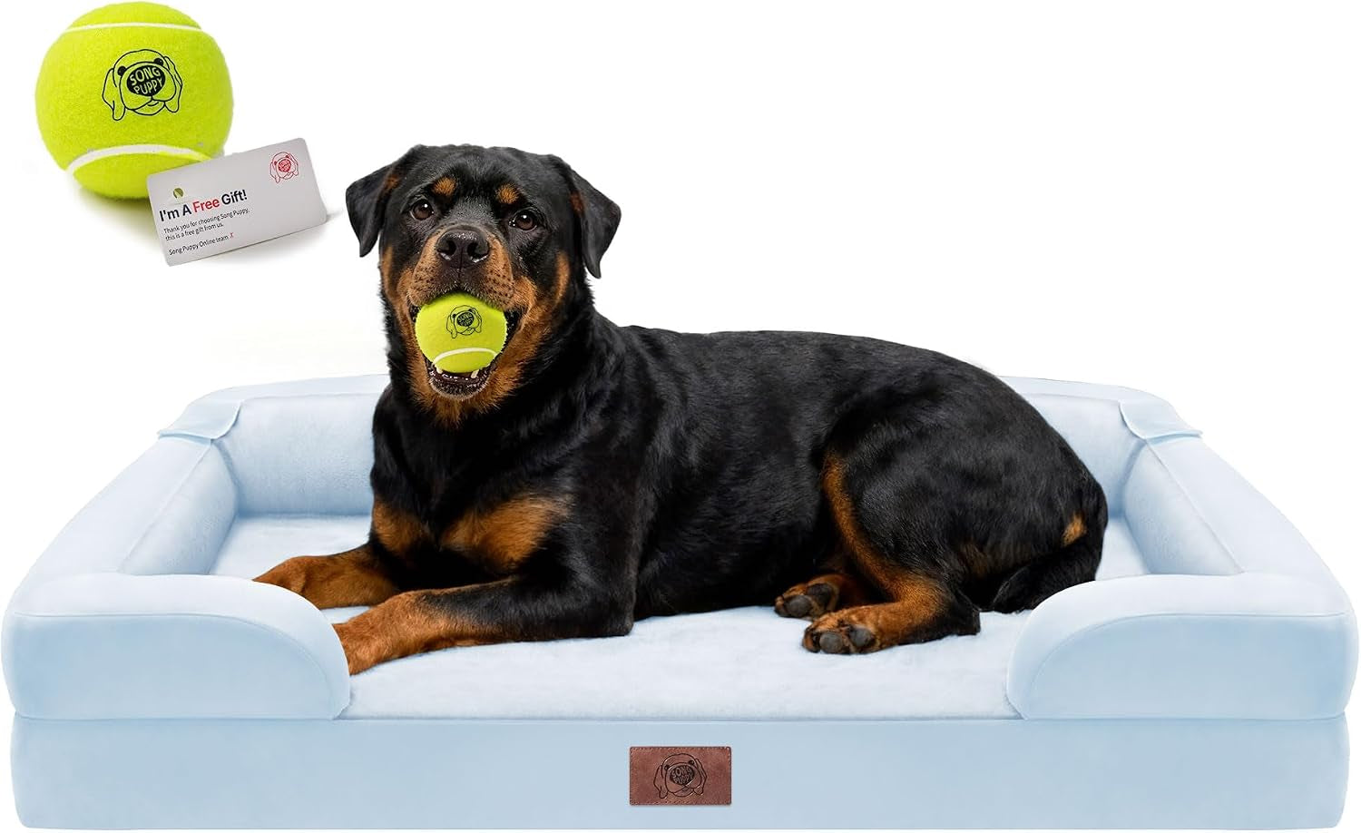 waterproof-orthopedic-dog-bed-for-extra-large-sized-dogs-memory-foam-pet-bed-sofa-with-bolster-dog-couch-with-washable-cover-non-slip-bottom-42x30-inch-grey