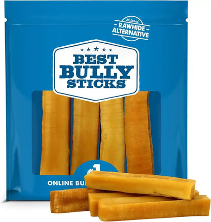 Best Bully Sticks Himalayan Yak Cheese Odor-Free Dog Chews, Large, 4 Count | Natural Dog Chews, Long Lasting Rawhide Alternative, Lactose-Free, Gluten-Free, Easily Digestible, Supports Joints & Bones1