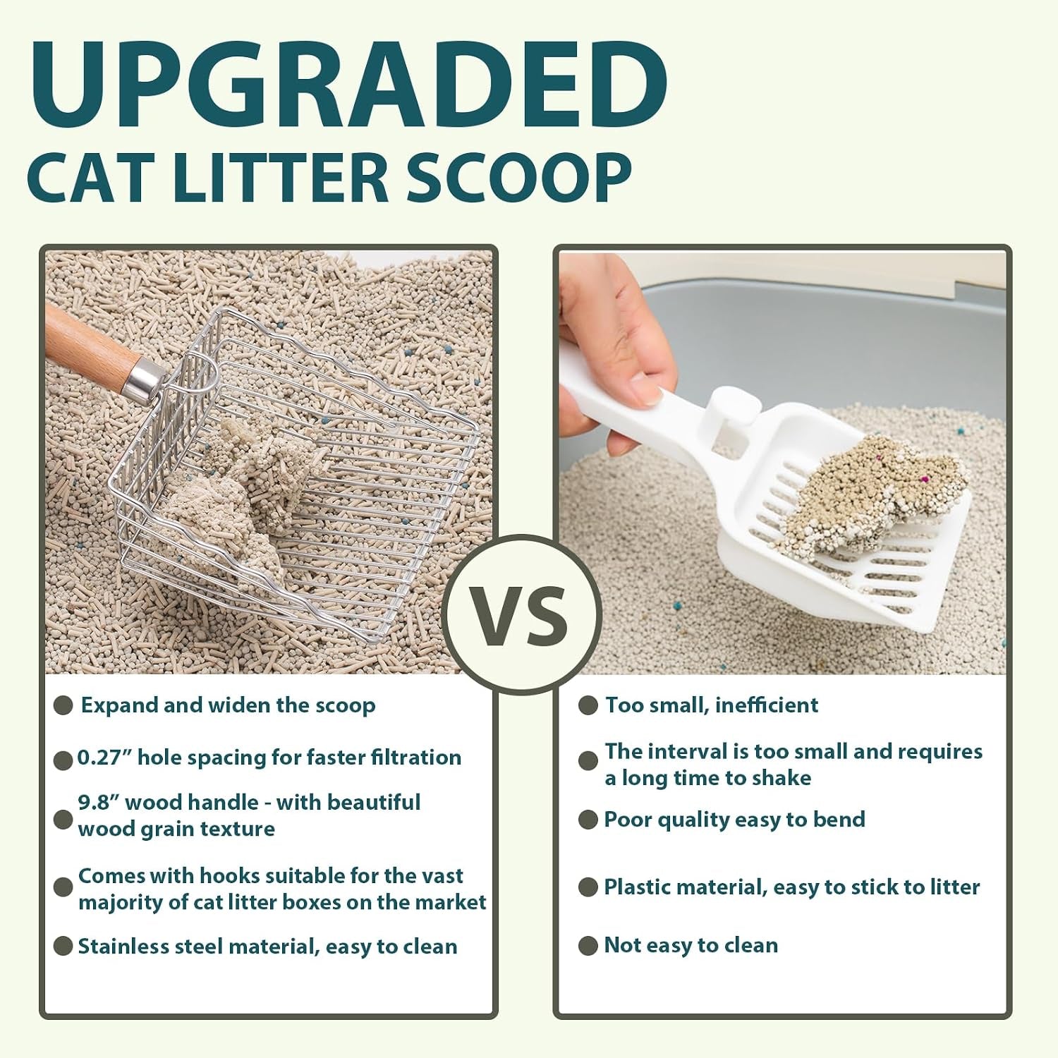 cat-litter-scoop-kitty-metal-scooper-with-hook-and-hole-non-stick-stainless-steel-kitten-poop-lifter-durable-heavy-duty-sifter-easy-to-clean-saves-time-for-litter-box