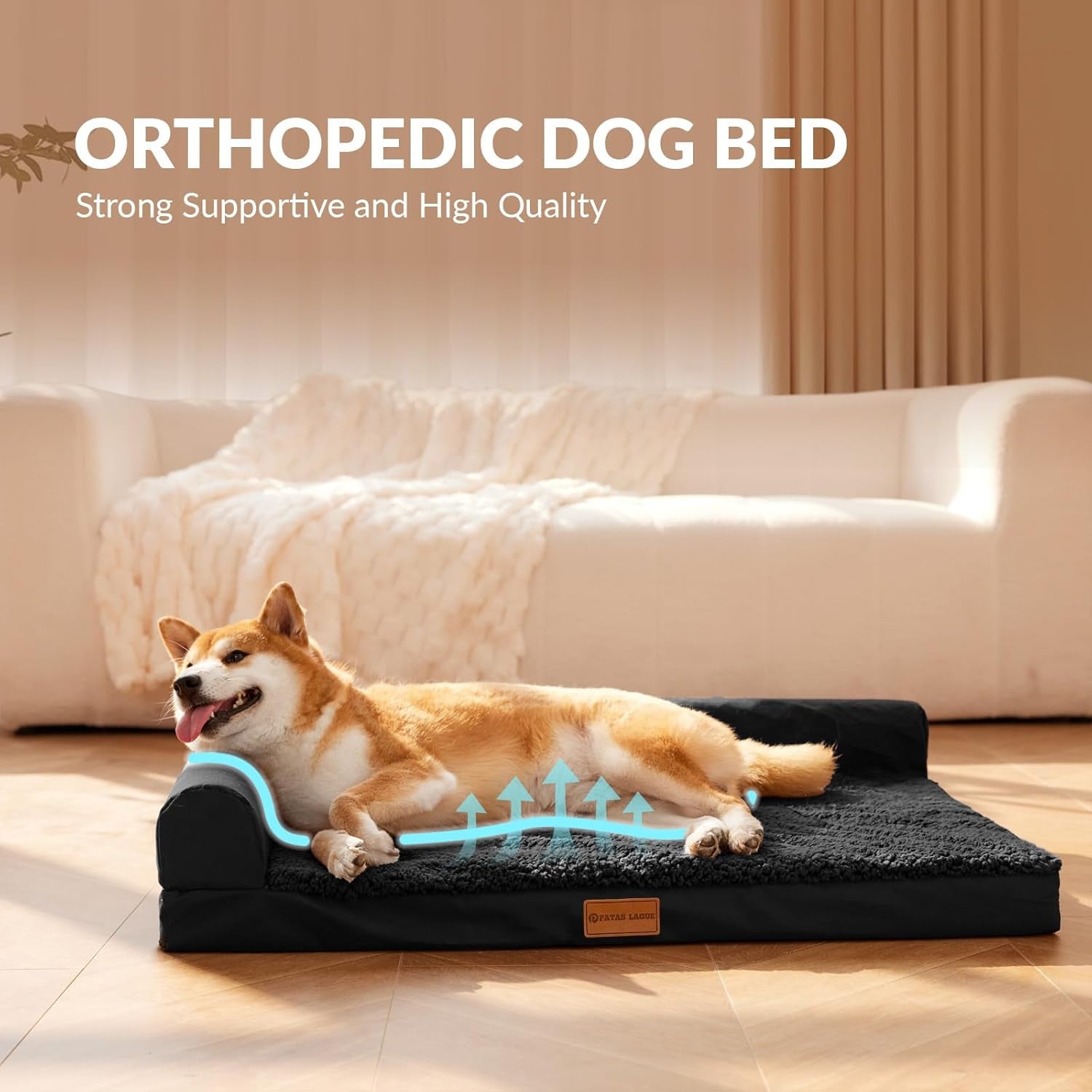 patas-lague-orthopedic-large-dog-bed-pet-sofa-beds-36x24-black-l-bolster-egg-crate-foam-dog-couch-for-large-sized-dogs-waterproof-removable-washable-cover-pet-mat-with-nonskid-bottom
