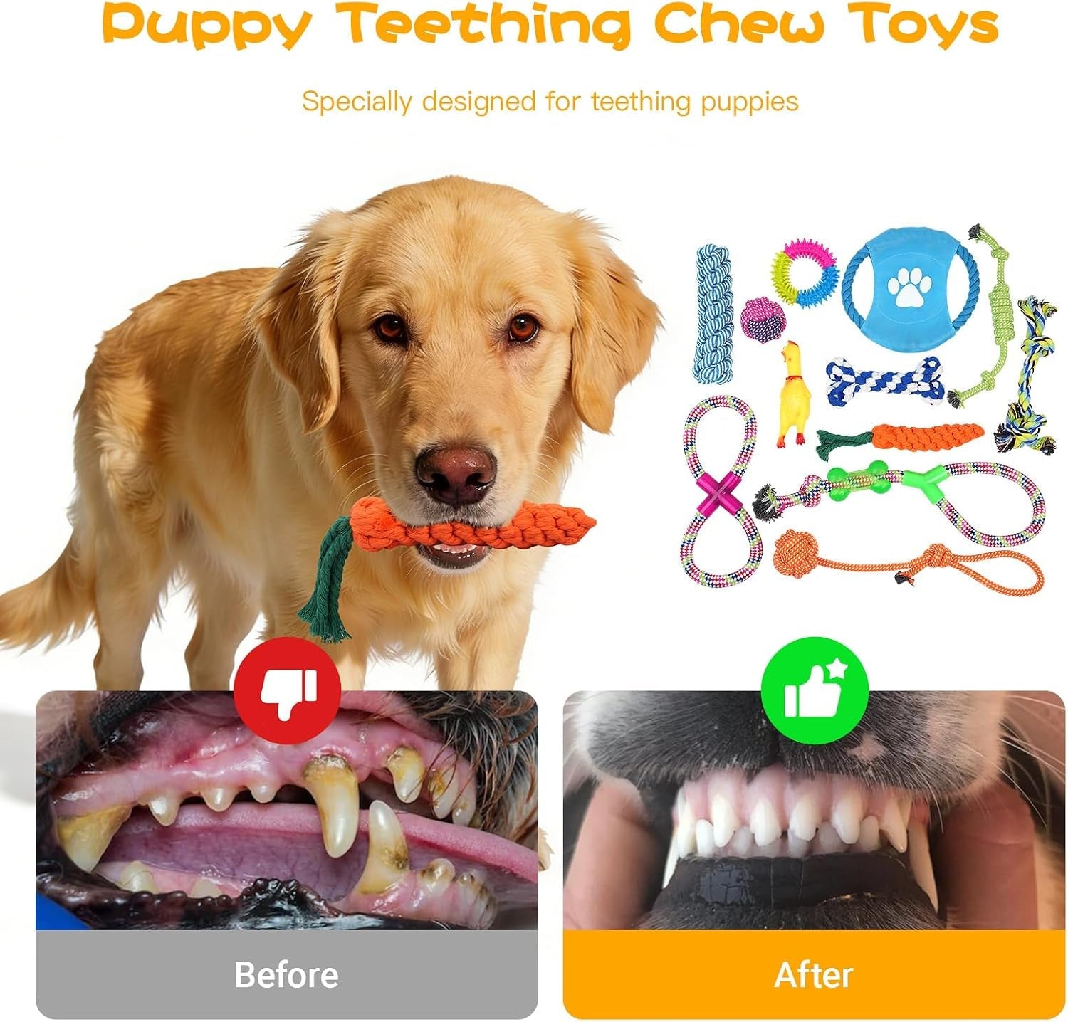 dog-teething-chew-toys-12-pack-small-medium-breed-puppy-toy-variety-dogs-rope-chew-toys-bundle-for-boredom-pet-interactive-squeaky-toys-indestructible-cotton-puppy-teething-chew-tug-toys