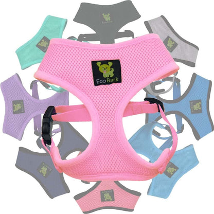 Ecobark Dog Harness, Soft Mesh over the Head Vest Harness, Red, Small | Luxurious Eco Friendly No Pull & No Choke Design, Padded Breathable Body Halter, anti Rub, for Puppy, Toy & Small Breeds28