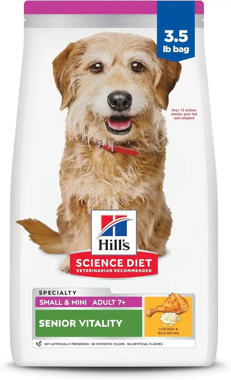 hills-science-diet-adult-7-senior-vitality-small-mini-dry-dog-food-1-veterinarian-recommended-chicken-rice-3-5-lb-bag