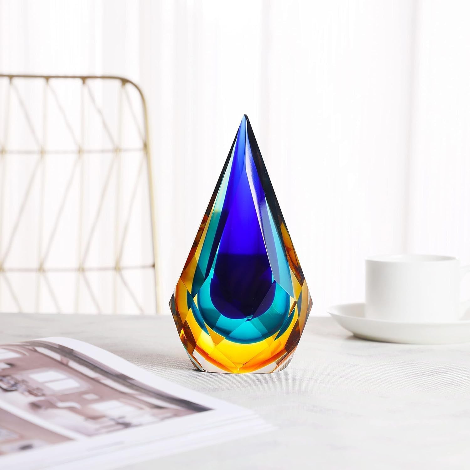 hand-blown-glass-sculpture-glass-decor-murano-style-glass-statue-and-figurine-wonderful-gift-blue-and-green-color