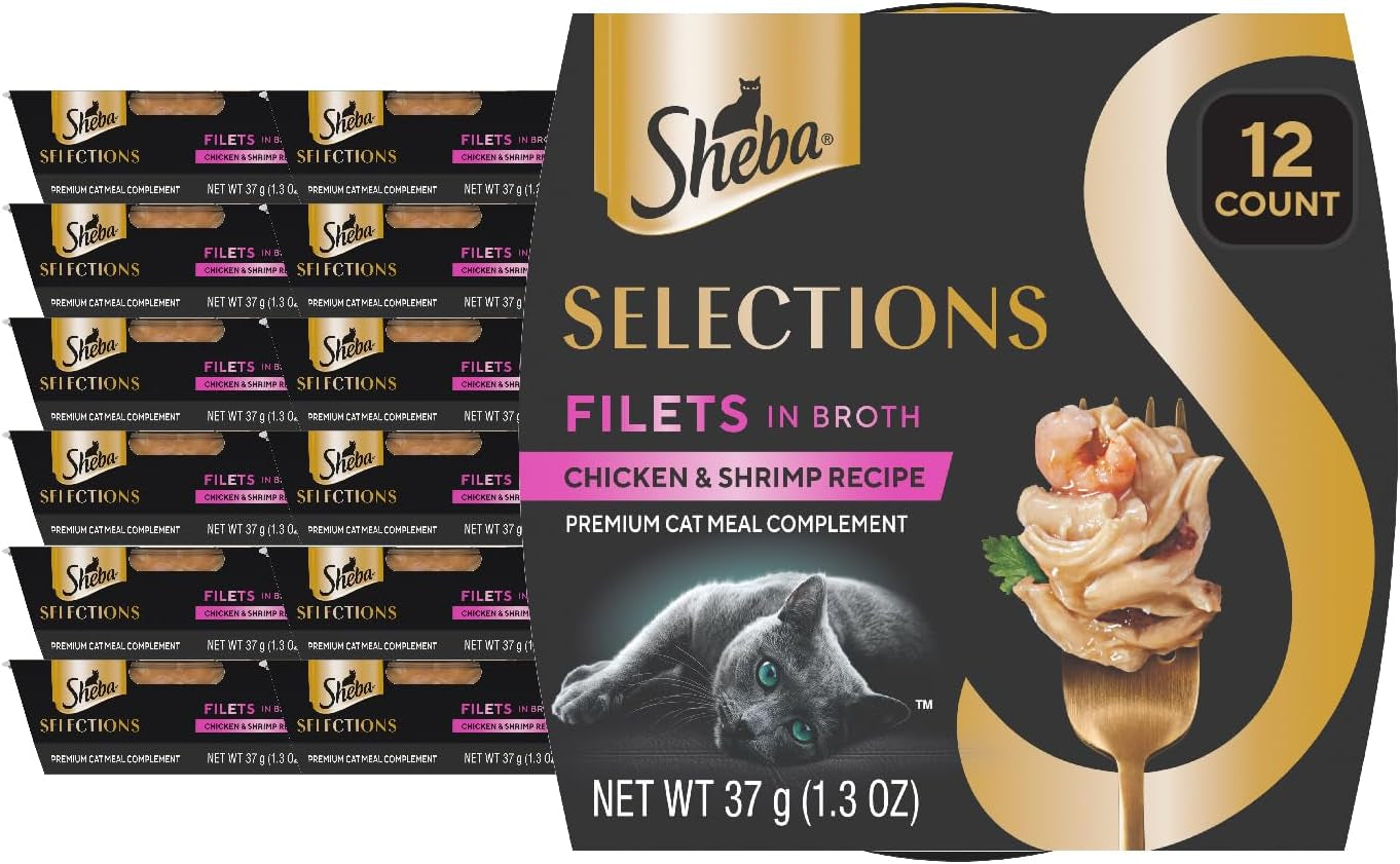 sheba-selections-wet-cat-food-complement-chicken-tuna-1-3-oz-12-ct-grain-free-real-chicken-1-ingredient-no-artificial-flavors-peel-serve-food-topper-or-treat-1-3-oz-cups-adult-food