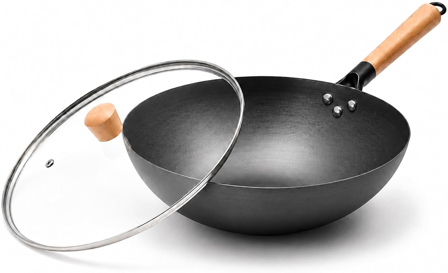 12-6-carbon-steel-wok-pan-flat-bottom-stir-fry-wok-with-spiral-thread-interior-coating-free-naturally-seasoning-wok-compatible-with-gas-electric-induction-cooktops