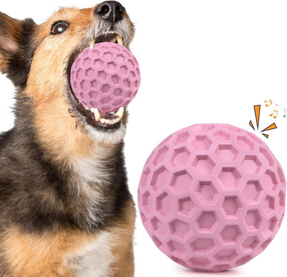 Tough Dog Chew Toys for Aggressive Chewers, Indestructible Dog Balls for Aggressive Chewers, Squeaky Balls for Dogs, Squeaky Toys for Large Dogs, Funny Heavy Duty Ball14