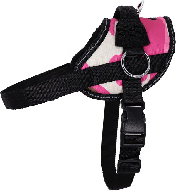 Bark Appeal Tan Plaid No-Pull Dog Harness for Extra Small to Small Sized Pets – Adjustable, Reflective Vest with 3 Leash Clips for Added Control, Easy Walks & Training – Small16