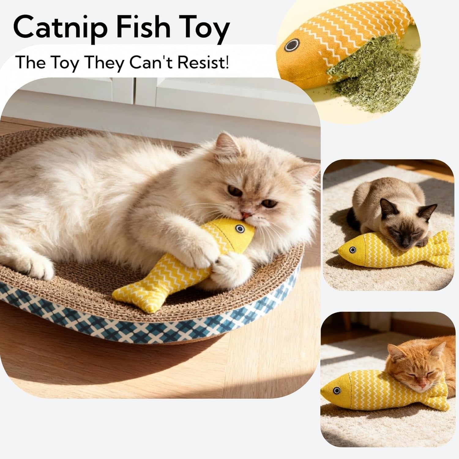 cat-scratcher-bed-with-toys-4-pack-oval-cat-scratcher-cardboard-indoor-cat-scratch-bowl-large-pad-cat-scratching-board-with-catnip-fish-toy-feather-wand-for-furniture-protector-l17-5x12-6x3