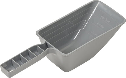 Amazon Basics Airtight Pet Food Storage Container with Scoop, BPA Free, Removable Wheels, 69 QT, Gray10