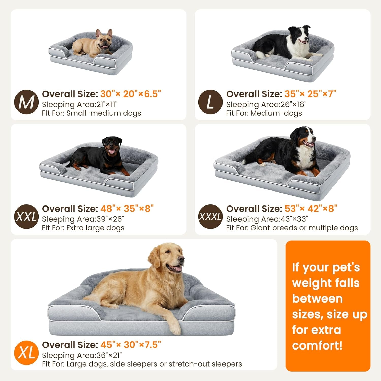 orthopedic-dog-bed-for-extra-large-dogs-45x30-xl-dog-couch-bed-egg-crate-foam-for-pressure-relief-cozy-bolster-sofa-design-waterproof-removable-washable-cover-non-slip-bottom-light-grey