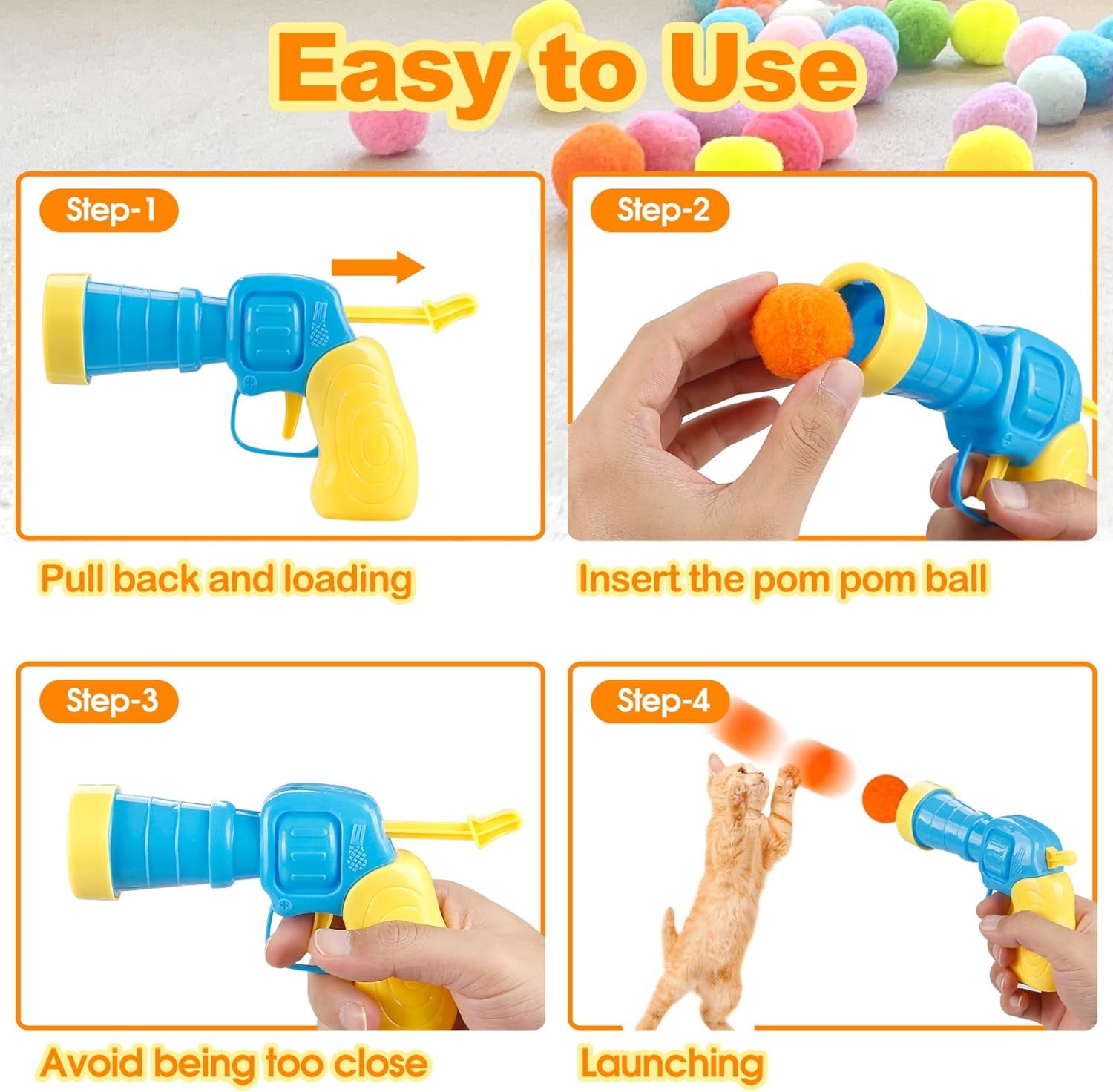 meohui-31pcs-cat-ball-toy-launcher-gun-cat-balls-fetch-toy-30pcs-plush-fuzzy-balls-launcher-cat-toy-for-cats-with-1-gun-funny-interactive-cat-toys-for-bored-indoor-adult-cats-cute-kitten-kitty-toys