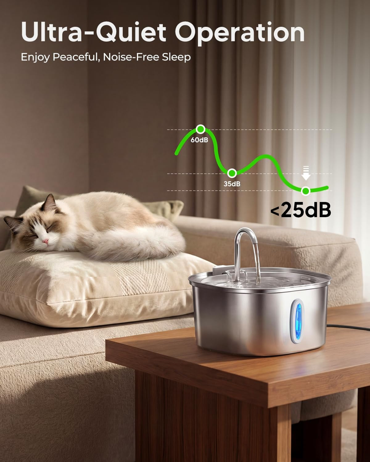 pektaco-cat-water-fountain-3-2l-108oz-stainless-steel-pet-water-fountain-cat-drinking-fountain-dishwasher-safe-with-triple-filtration-quiet-pump-and-visible-water-window-for-cats-and-small-pets