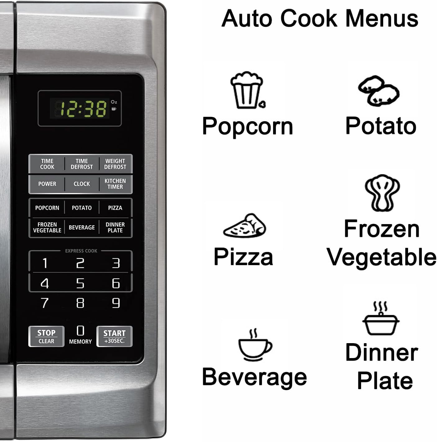 mw1338sb-countertop-microwave-oven-6-pre-programmed-settings-removable-glass-turntable-child-safety-lock-1-3-cu-ft-1000w-stainless-steel