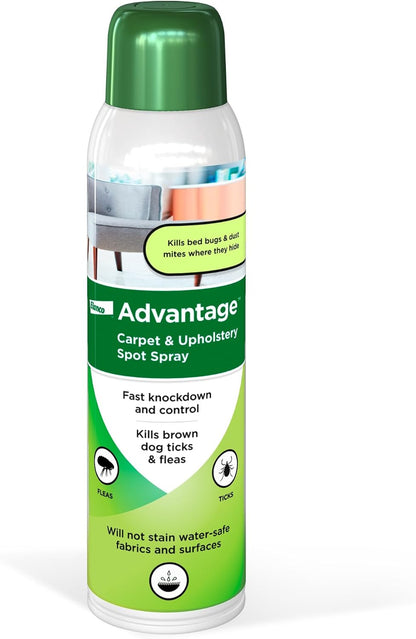Advantage Carpet & Upholstery Spot Spray | Kills Fleas & Ticks & Bedbugs | 16 Oz.1