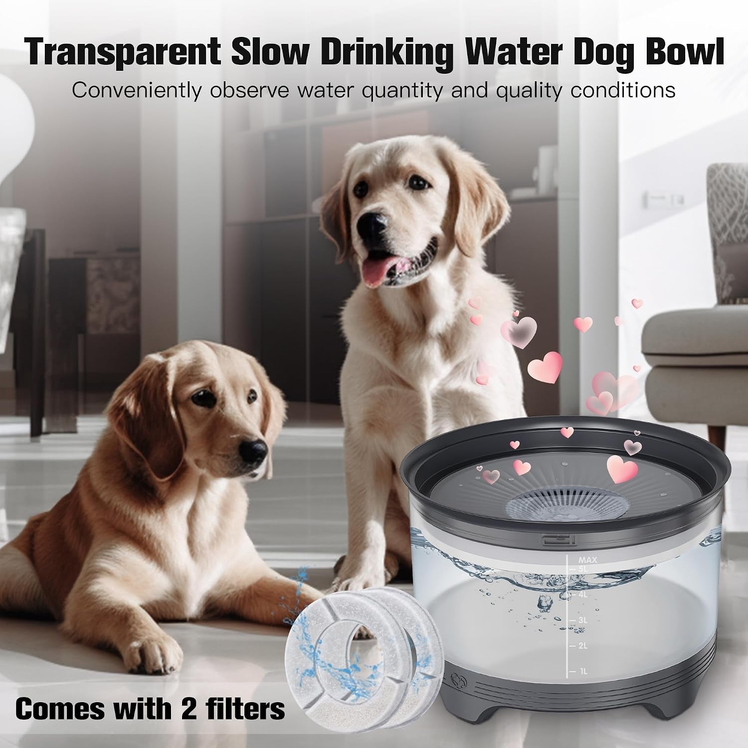 upsky-5-5l-no-spill-dog-water-bowl-slow-drinking-feeder-for-messy-drinkers-large-capacity-raised-stand-design-splash-proof-anti-slip-visible-water-level-easy-to-clean-ideal-for-multi-pet-homes