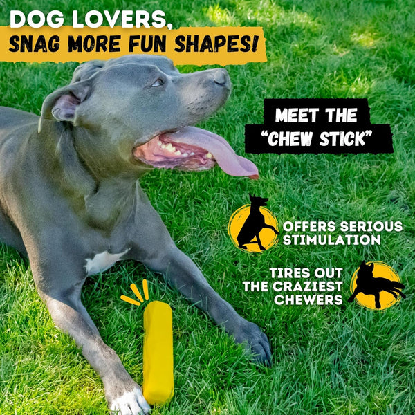 Tug Rings – Indestructible Dog Toy for Aggressive Chewers – Durable Power Chewer Toy – Tough, Heavy Duty Natural Rubber – Safe & Non-Toxic Medium/Large Breed – 6.5In8