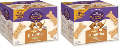 Wellness Old Mother Hubbard Classic P-Nuttier Dog Biscuits, Natural Training Treats, Peanut Butter Flavor, Mini Size, 6 Lb Box13