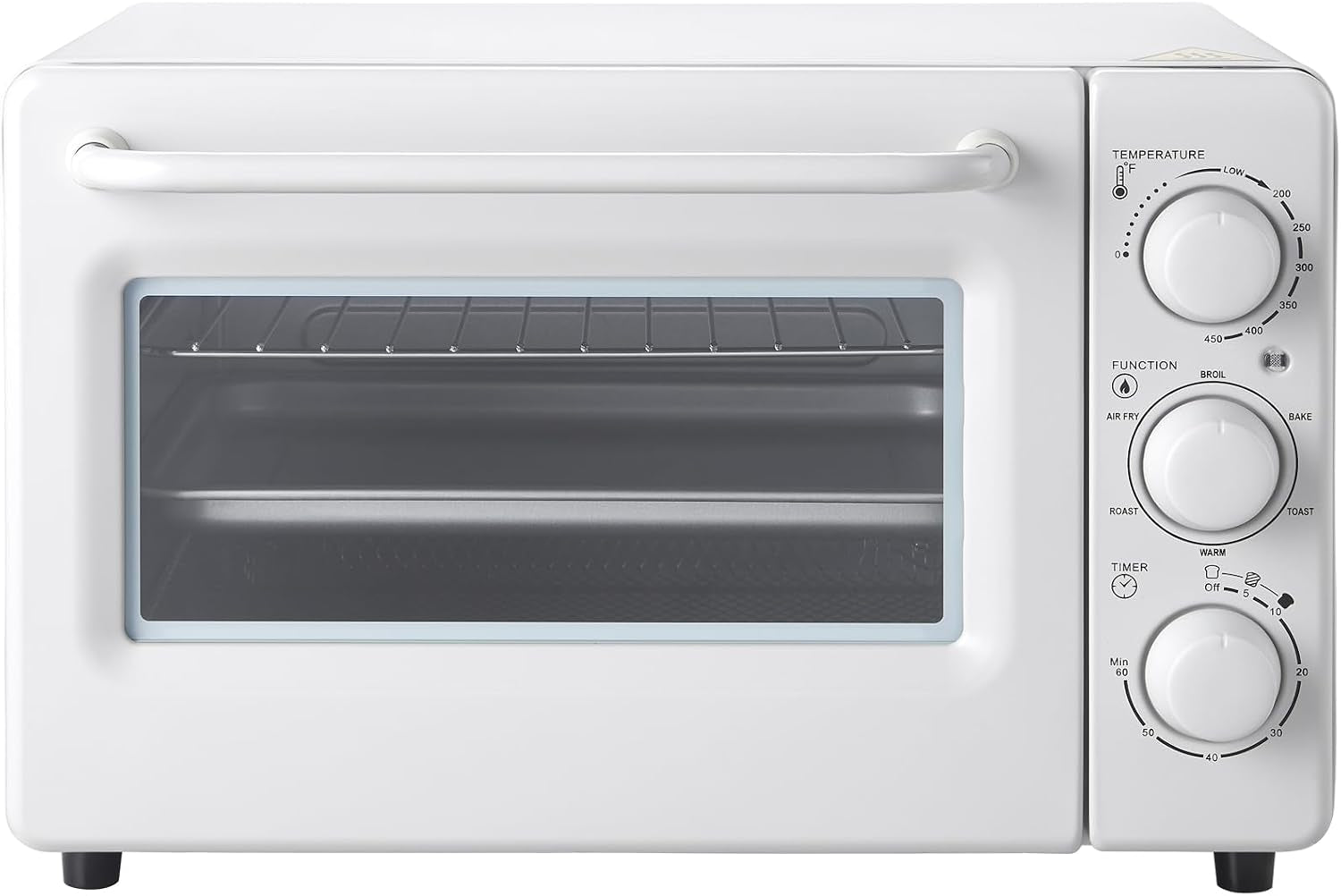 air-fryer-toaster-oven-combo-retro-convection-oven-countertop-19qt-small-toaster-oven-4-slices-or-9-pizza-bake-toast-broil-air-fry-rapid-heating-mini-conventional-oven-non-stick-white