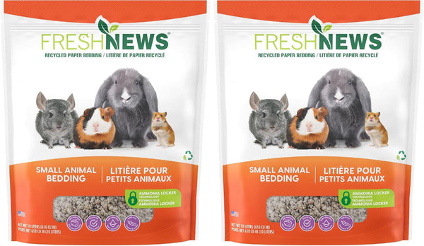 Fresh News Recycled Paper Bedding, Small Animal Bedding, 40 Liters, Packaging May Vary9