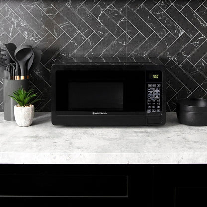 Microwave Oven, 0.7 Cu.Ft., 700-Watts, in Black Finish |  Microwave Oven, 700-Watts, 10 Power Levels, 6 Presets, Glass Turntable, 0.7 Cu.Ft., in Black3