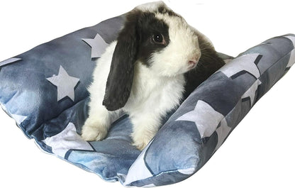 16.5 X 18In Washable Soft Rabbit Bed, Thickened and Softer Bunny Bed, Double-Sided Plush Rabbit Beds,Bed for Bunny,Bunny Beds for Rabbits Indoor12