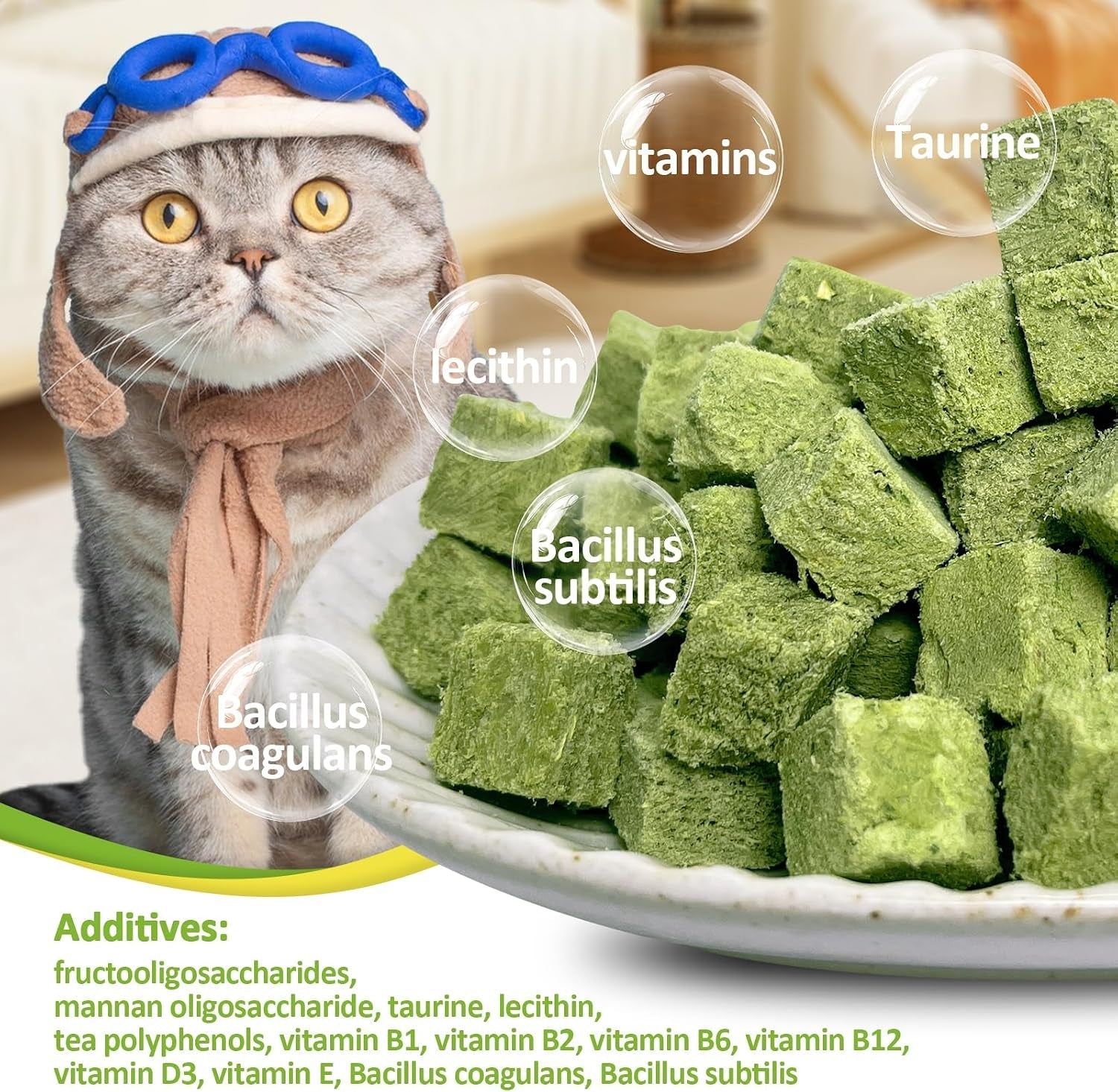 freeze-dried-cat-grass-treats-with-premium-gourmet-blend-natural-hairball-control-gut-health-support-for-cats-chicken-breast-formula-1-76-oz