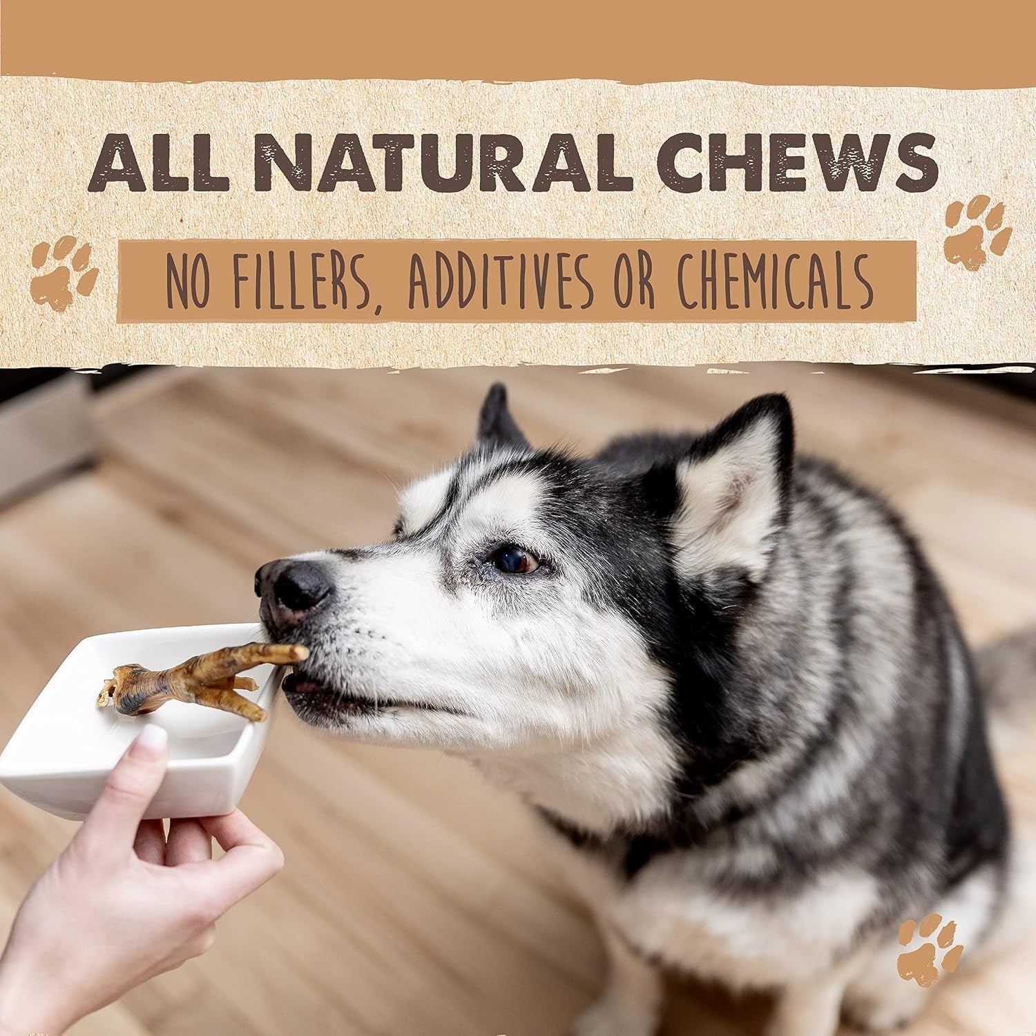 mighty-paw-naturals-chicken-feet-dog-treats-single-ingredient-30-pack-high-protein-glucosamine-chondroitin-supports-joint-health-for-puppies-slow-dried-grain-free-low-odor