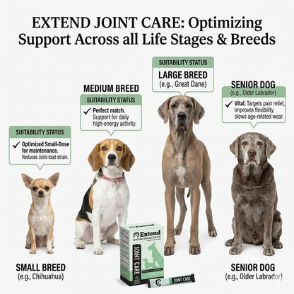 Extend Joint Support for Dogs Hip and Joint Supplement for Dogs Glucosamine Hip & Joint Support Arthritis Supplement, Support Healthy Joints, Mobility & Flexibility for All Dog Breeds - Made in USA7