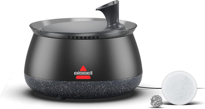 BISSELL Hydratewell Cat Water Fountain, 91Oz, 4408 | Wireless Pump; Slimeshield Technology; 5-Layer Filtration; Ultra-Quiet Operation; Automatic Dispensing1