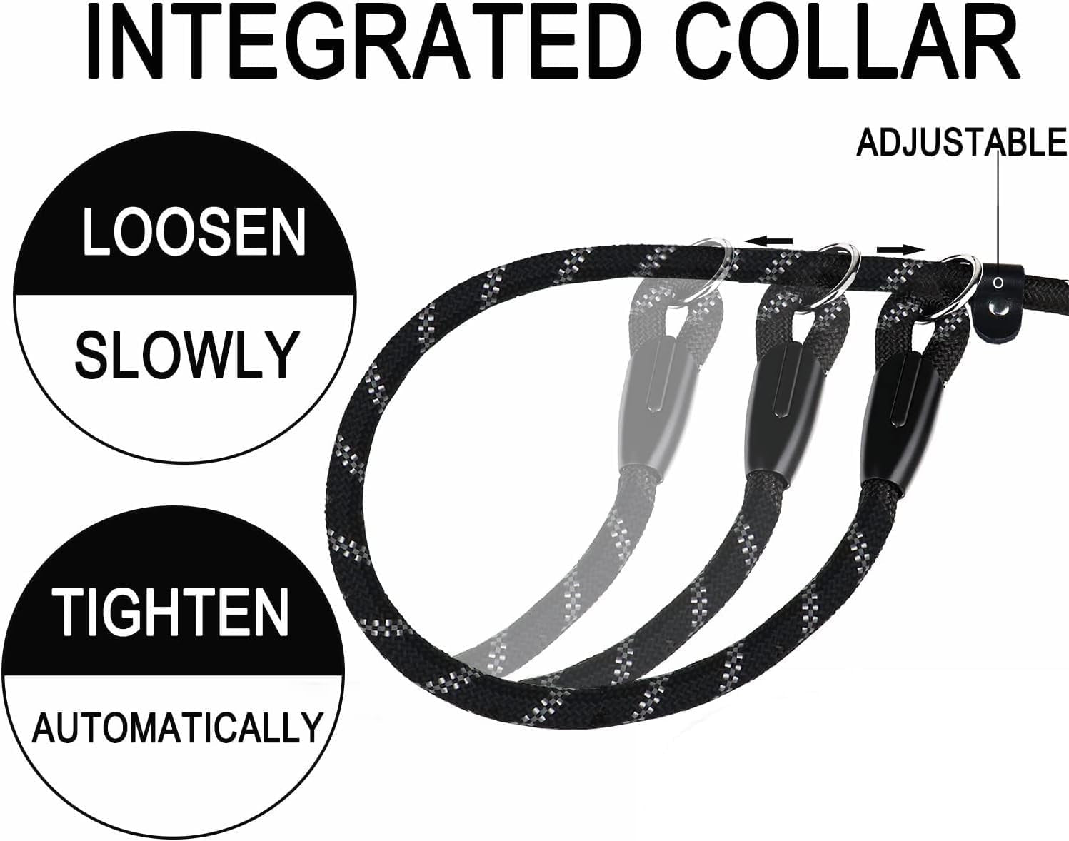 dog-leash-6-ft-heavy-duty-dog-leashes-durable-premium-quality-strong-rope-slip-leash-with-comfortable-padded-handle-and-highly-reflective-threads-for-small-medium-and-large-dogs-black