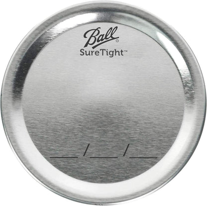 Regular Mouth Lids for Glass Mason Jars, Used for Canning, Pickling, Juice, Jam, Jelly 12-Count, Pack of 8 (96-Lids Total)4