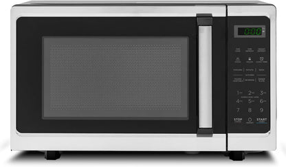0.7 Cu.Ft Countertop Microwave Oven, 700W 120V Digital Microwave with LED Display, Child Lock, 10 Power Levels & 6 Auto Cooking Menus, Easy to Use for Kitchen, Dorm, Apartment1
