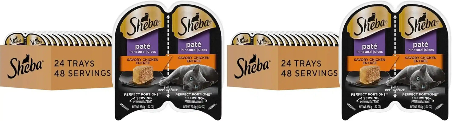 sheba-perfect-portions-pate-wet-cat-food-savory-chicken-2-6-oz-24-ct-grain-free-48-servings-no-fillers-made-in-usa-real-meat-complete-balanced-essential-vitamins-twin-pack-trays