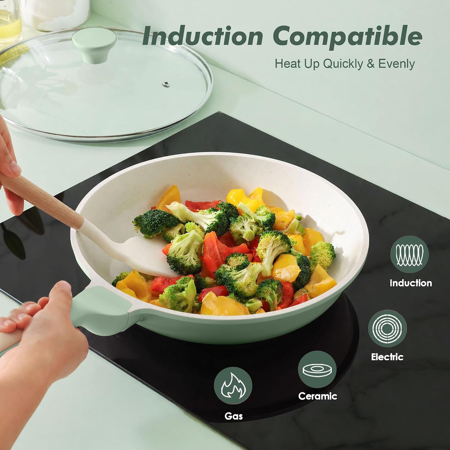 nonstick-ceramic-frying-pan-11-inch-healthy-non-toxic-skillet-induction-compatible-omelet-pan-with-heat-resistant-handle-pfas-free-mint-green