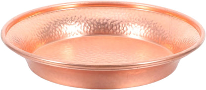 VICASKY Copper Pet Bowl, 5-Inch Luxury Hammered Cat and Dog Food Water Dish Pet Feeding Bowl Decorative for Kittens Puppies1