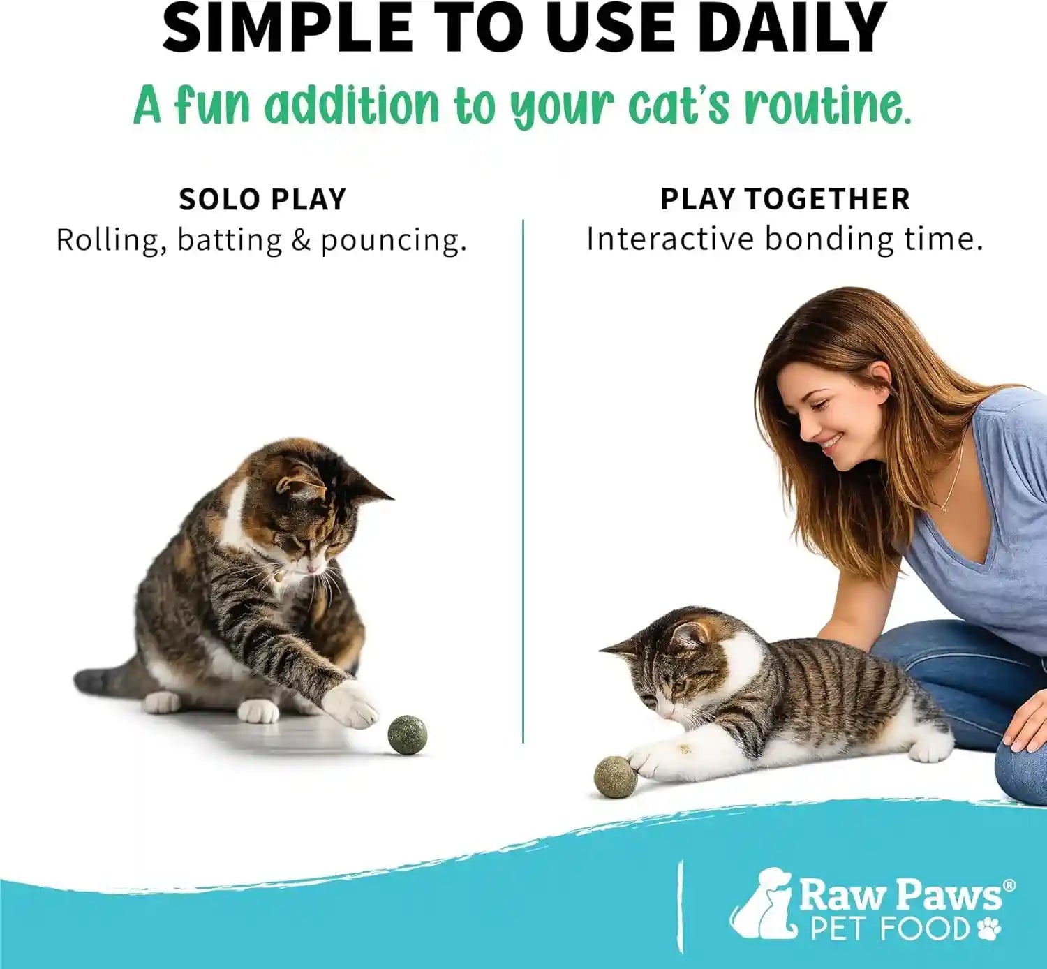 raw-paws-catnip-balls-for-cats-6-count-interactive-indoor-cat-toy-natural-compressed-natural-catnip-cat-lick-balls-catnip-roller-balls-play-enrichment-toy-fresh-dried-no-additives
