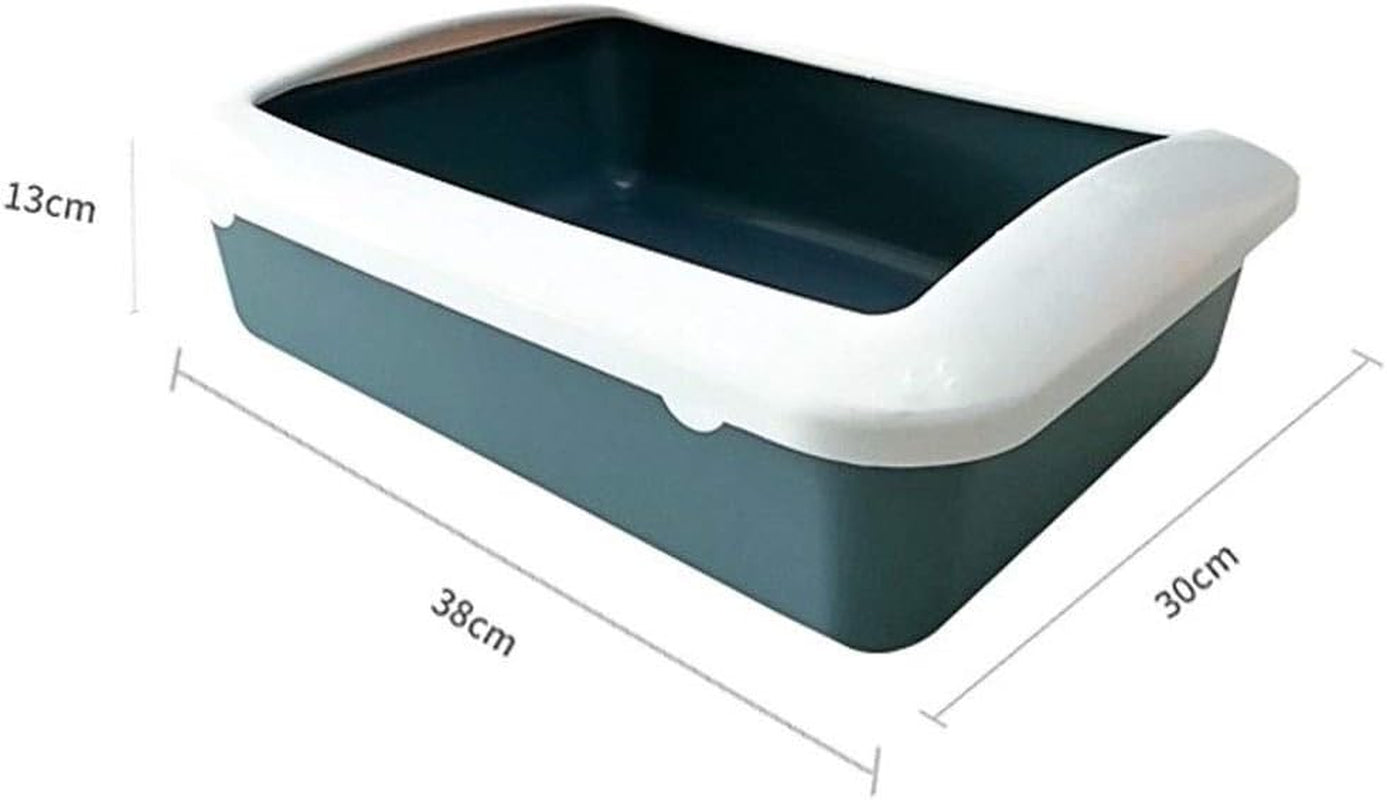 dog-potty-training-toilet-semi-enclosed-cat-toilet-open-litter-pot-urinal-small-pet-suppliesblue