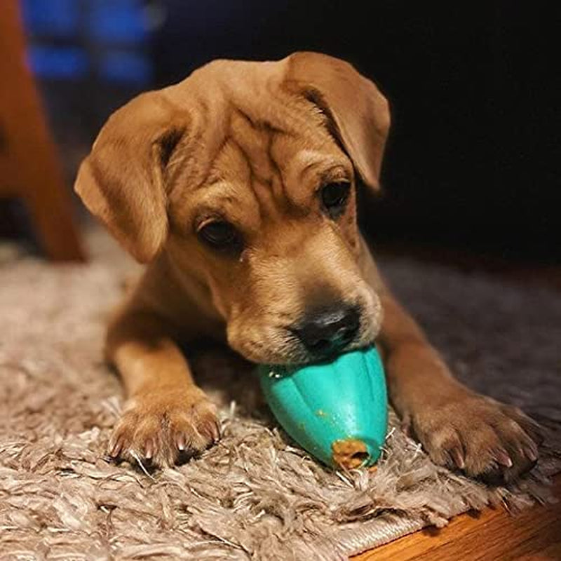 chew-king-by-mammoth-premium-treat-dispensing-dog-toy-durable-natural-rubber-chew-toy-safety-air-vent-interactive-enrichment-toy-for-aggressive-chewers-large-pack-of-2-teal