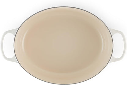 Le Creuset Enameled Cast Iron Signature Oval Dutch Oven, 6.75 Qt., Meringue3