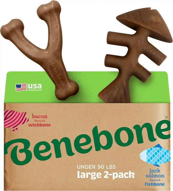 Benebone Small 4-Pack Dog Toys for Aggressive Chewers – under 30 Lbs15