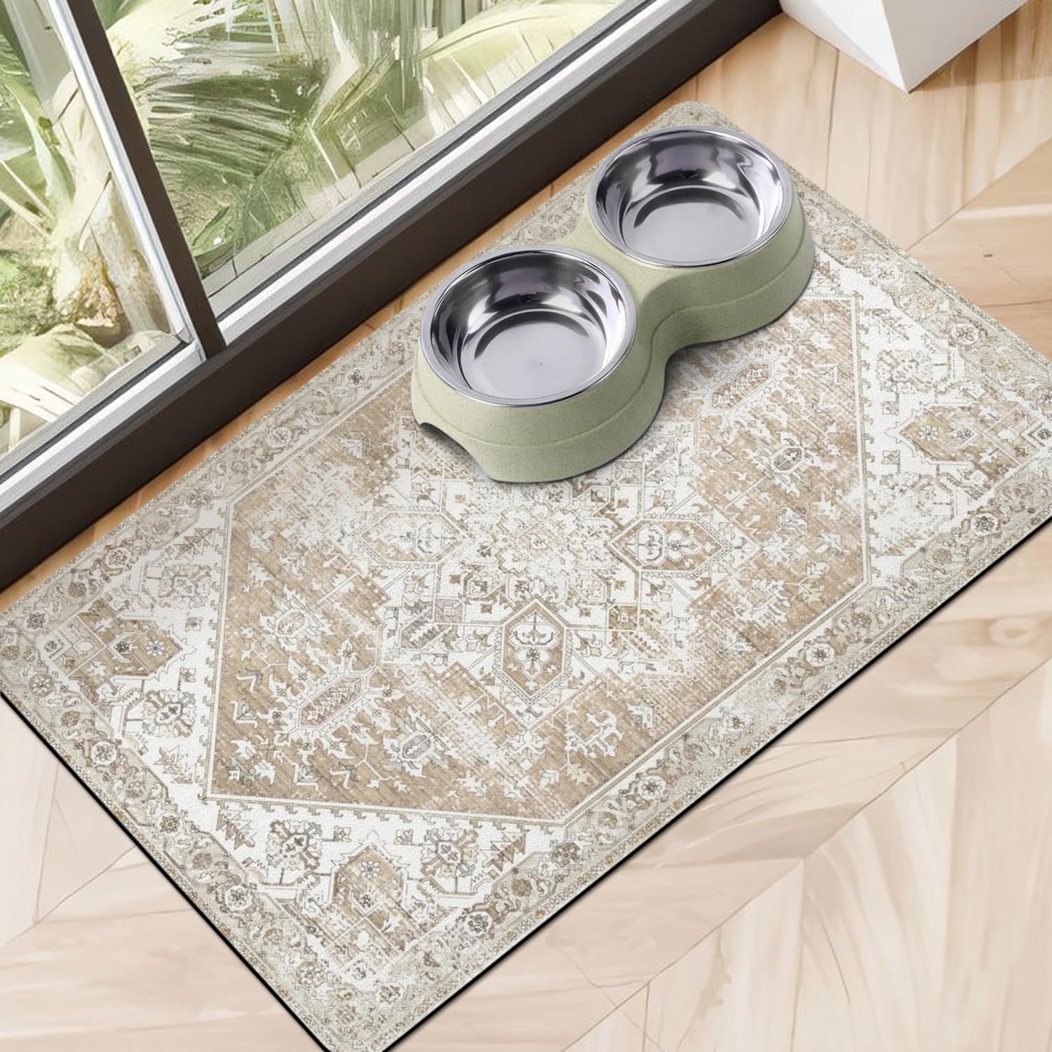 dog-food-mats-for-floors-absorbent-pet-cat-food-mat-non-slip-dog-bowl-mats-for-food-and-water-eco-friendly-boho-dog-placemats-feeding-mat-pet-supplies