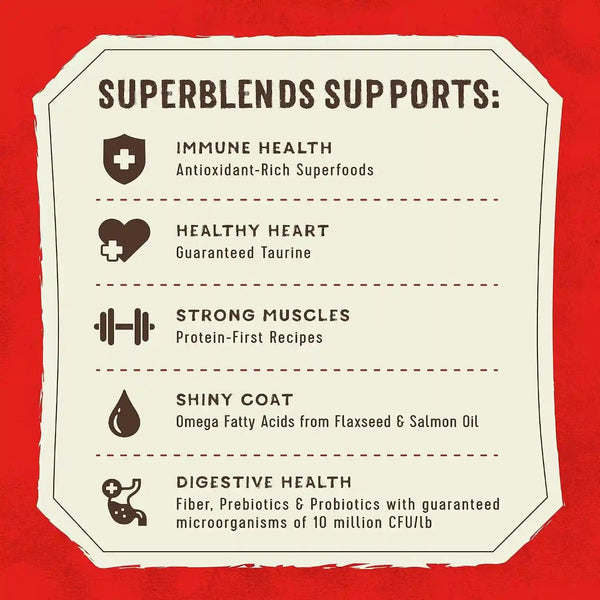 Stella & Chewy'S Superblends Raw Blend Wholesome Grains Grass-Fed Beef, Beef Liver & Lamb Recipe with Superfoods, 3.25 Lb. Bag7