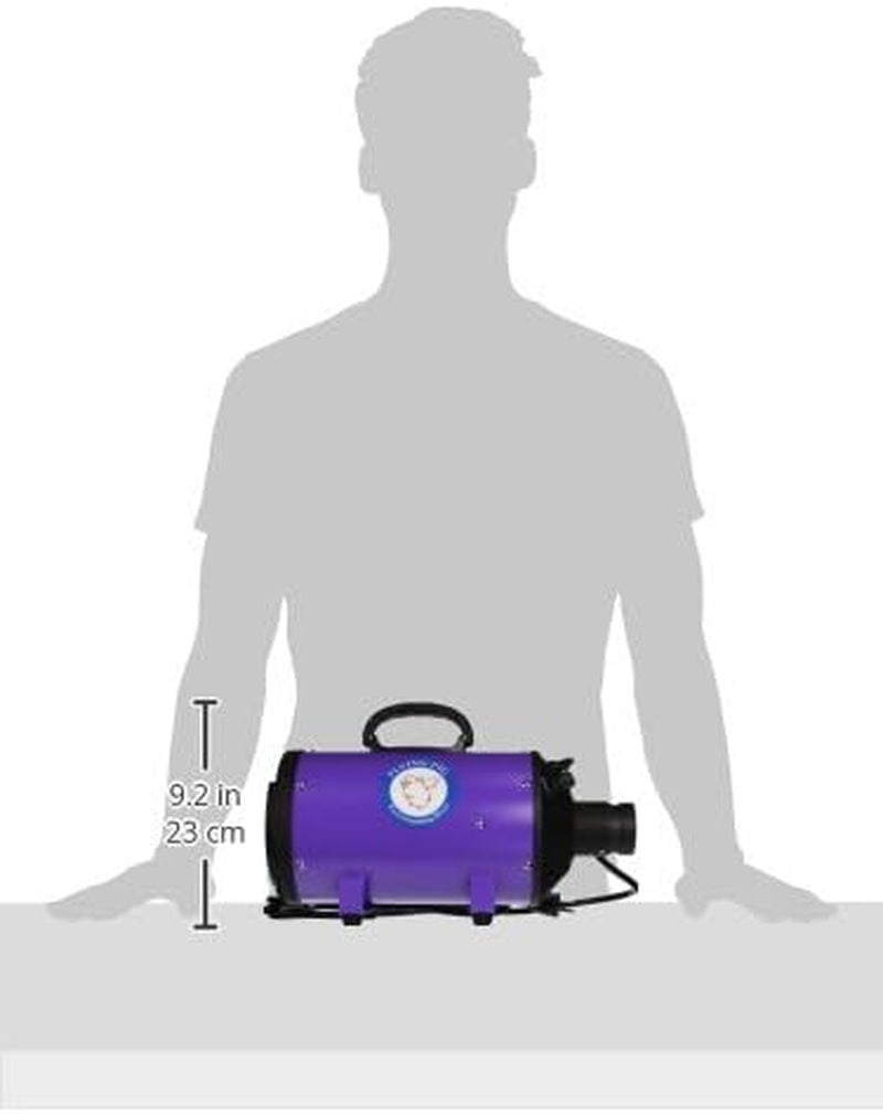flying-pig-high-velocity-dog-pet-grooming-dryer-w-heater-model-flying-one-purple