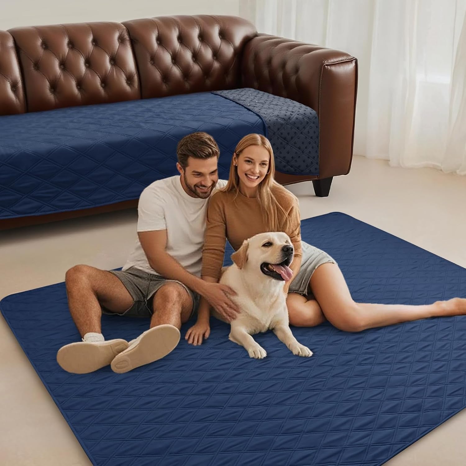 luciphia-100-waterproof-couch-cover-blanket-for-dogs-anti-slip-pet-couch-protector-sofa-mat-puppy-cat-blanket-with-non-slip-bottom-navy-blue-30x70-inch